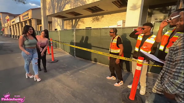 Latinas getting cat called by sexy ass construction crew stars onlyclub mlfnxtdoor mac onlyxxx