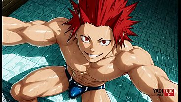 Boku No Hero Yaoi - Kirishima Photo Compilation 
