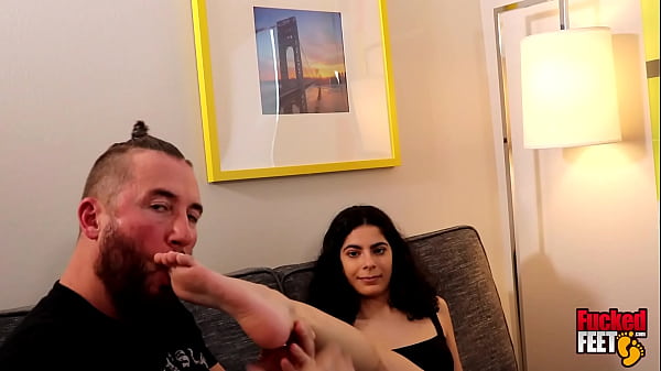 Angel Gostosa_Gets Her Soft Soles Licked And Fucked By_A Lucky Cock!