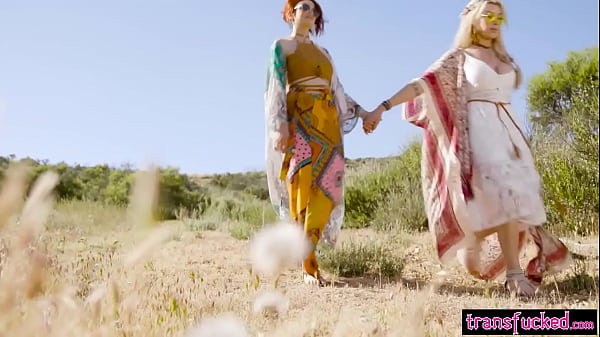 Shemale Aubrey Kate fucked horny teen Bree Daniels after she swallowed her cock and babe liked it and pleased horny shemale 