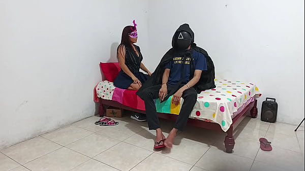 cuckold leaves and stays masturbating for each other