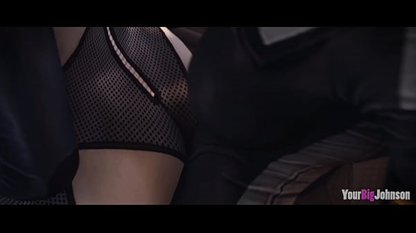 Mass Effect 2 Liara shemale fucks doctor Eva on the ship 