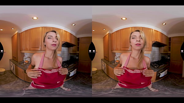 Lust reality milf blonde masturbating in the kitchen