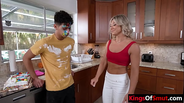 Fit MILFstep mom gives_step sona special b daygift