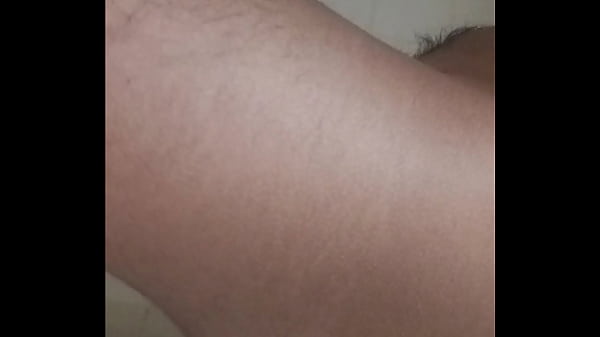 Playing with a Gay dildo 