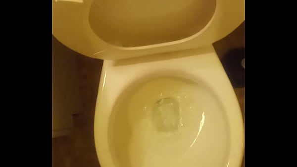 Pee in the toilet 