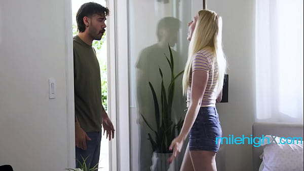 Petite Blonde Gets_Her Cute_Teen Pussy Pounded