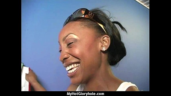 Nice and hot interracial blowjob video29