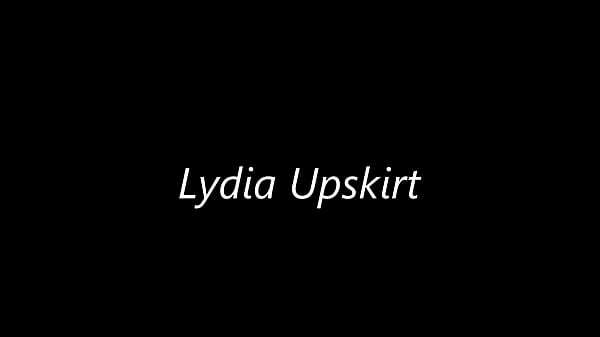 A quick peek up lydia's skirt 