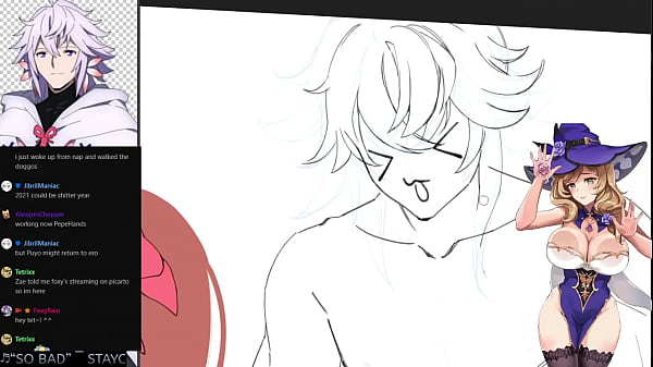 Ecchi broadcast by foxyrain on picarto from december sixth 2020