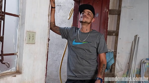 Man with a 10 inch dick fucks all the guys who left their phones on the wall. A show of cum! 