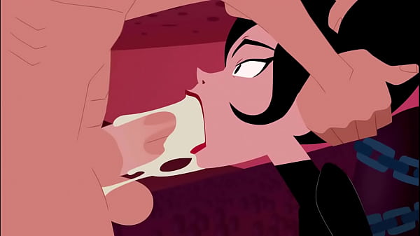 Ashi from Samurai Jack gets FaceFucked