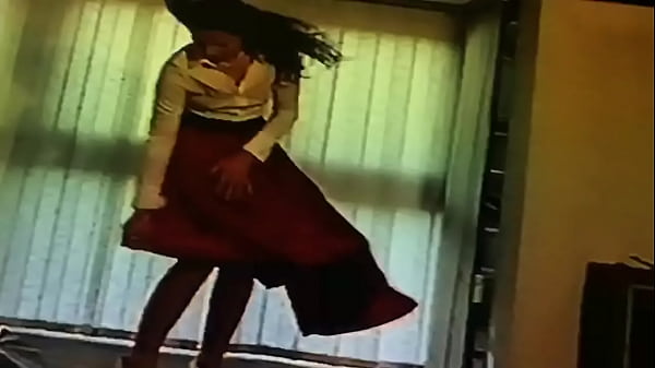 Wind blown skirt distress 