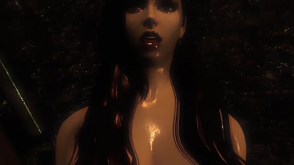 Skyrim brunette gets fucked hard 