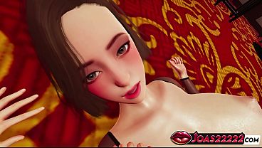 Animation of sasha in a pantyhose bodysuit cunnilingus while standing with moaning dp using two vibrators for tight ass and tight pussy intense wet fingering leading to wet orgasm 