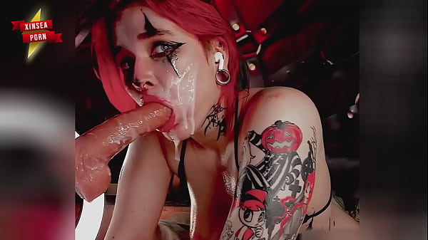 Play MP4 - Drenched in oil and cum I take the dildo down my throat