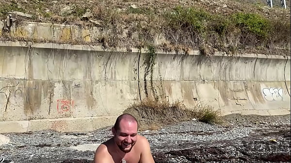 four guys_fucked hard strangeron the beach