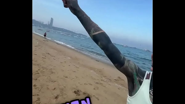 Running in tourest hell pattaya dfelt never so weird while running was the only one for sure out here making real 