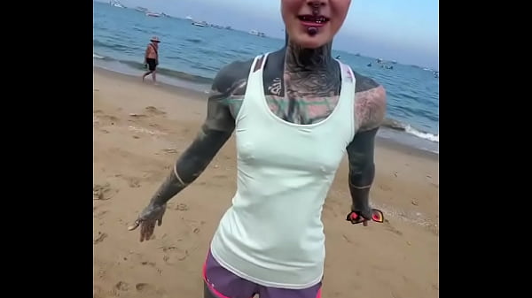 Running in tourest hell pattaya dfelt never so weird while running was the only one for sure out here making real