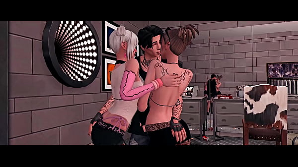 Lustful groupies seduced a musician for hard group sex part 1 