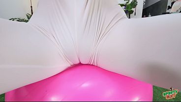 Super Hot Young Latina Babe! White Leggings! Cameltoe! Puffy Tits! Bimbo Lips! This Babe Is The Petite Latina Dream! thumbnail