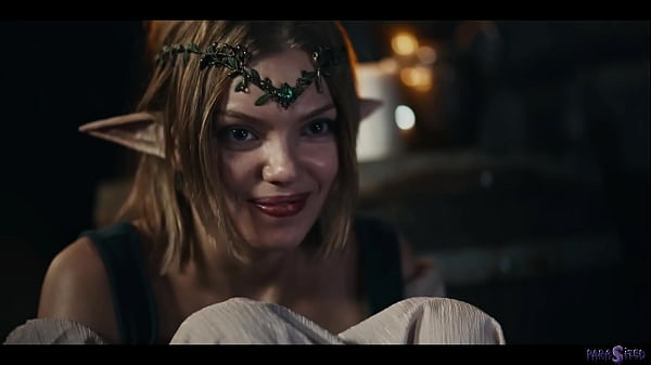 Medieval fantasy lesbian sex blonde elf girl infects octokuro with sex craving parasites 