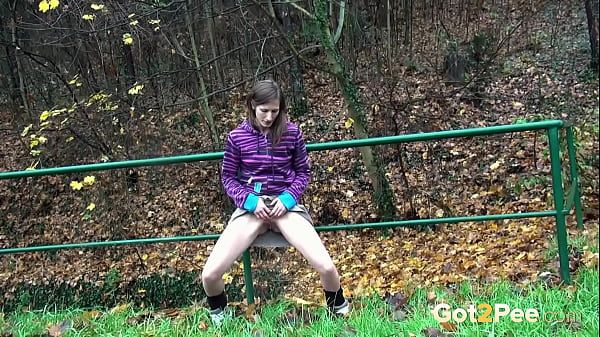 Got2pee Brings Another Desperately Peeing Girl In Longest Stream - Featuring Big Puddle thumbnail