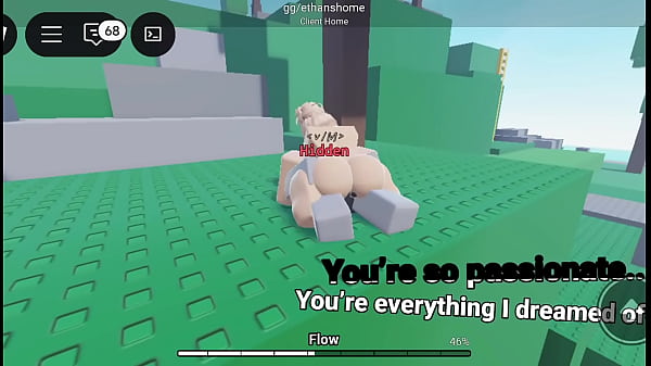 Thrusting inside her in roblox