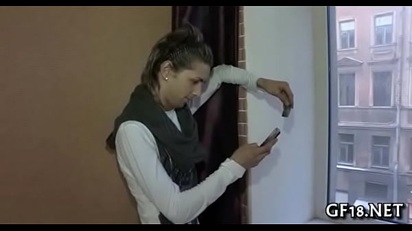 She plays with large dick of stud