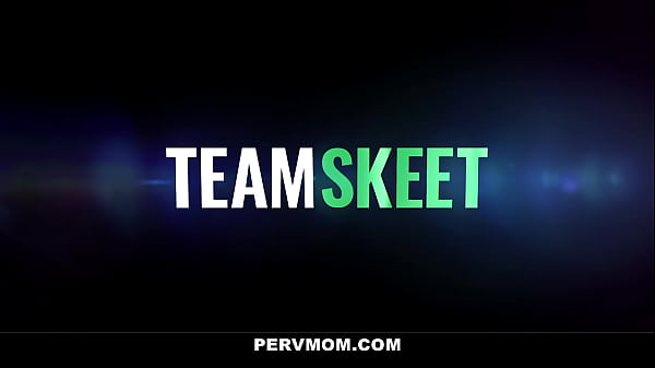 Busty milf stepmother divorces stepdad and fucks me 