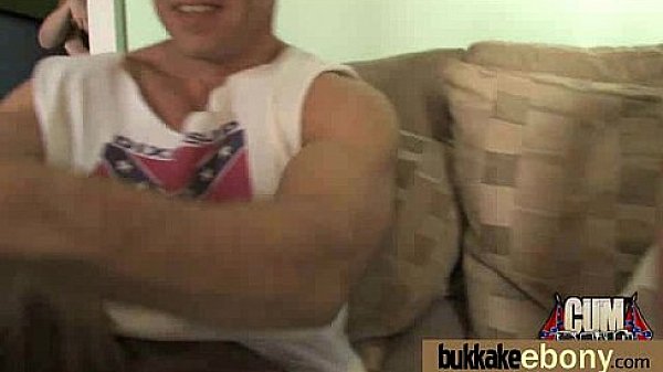 Busty Black Babe Bubble Bath Group Cocksuck! 15 thumbnail