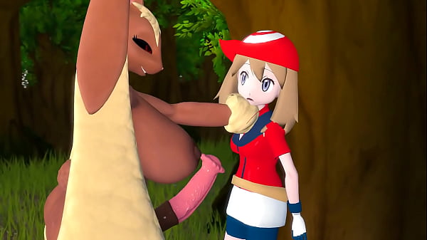 Lopunny futanari quiere follar a may pero le sale el tiro por la culata