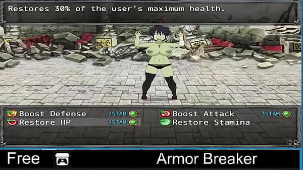 Armor breaker free game itchio role playing adventure 