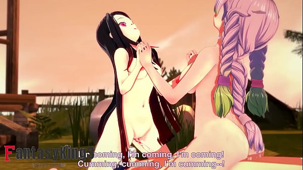 Nezuko Y Mitsuri Fucking Together And Solo Sex thumbnail