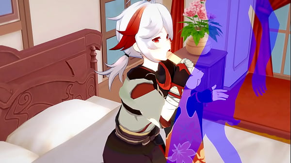 Genshin Impact Yaoi - Kazuha Blowjob thumbnail