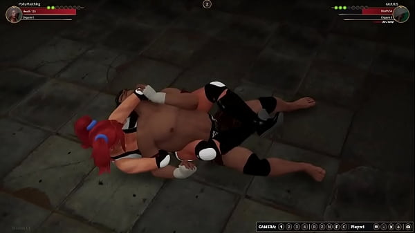 Polly Vs Giulius [nf3d Mixed Mma Battle Femdom] thumbnail