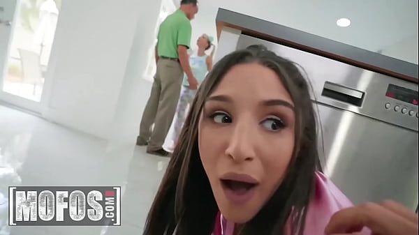 Play MP4 - Girls &lpar;Abella Danger&comma; Kenzie Reeves&rpar; Sneak In &lpar;Tyler Steel&rpar; Take Turns Riding His Cock - Mofos