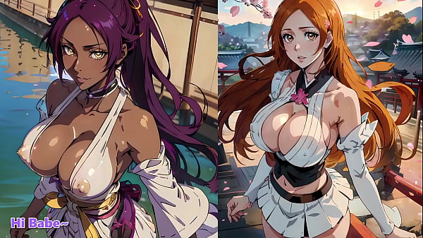 Orihime and Yoruichi want_to make_you a baby JOI_Fap to the beat_2 cum points Commission