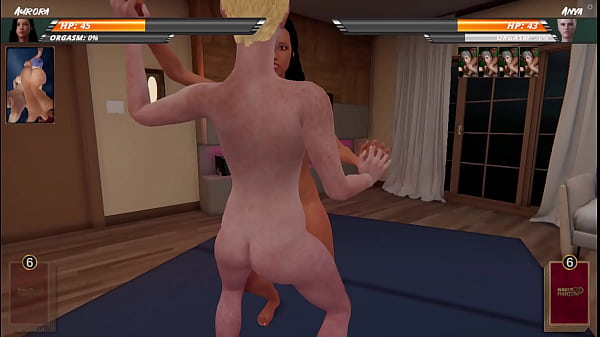 Play MP4 - Aurora vs&period; Anya &lpar;Naked Fighter 3D&rpar;