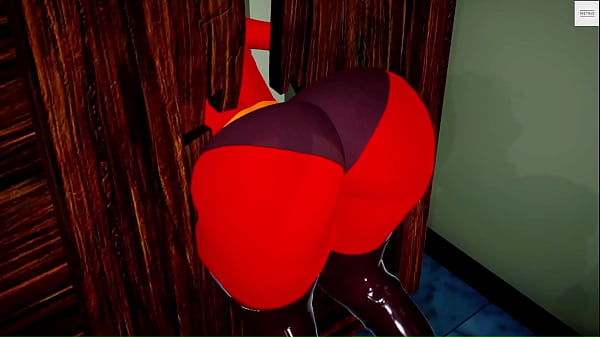 Play MP4 - Helen Parr &lpar;Elasticgirl&rpar; Stuck in wall