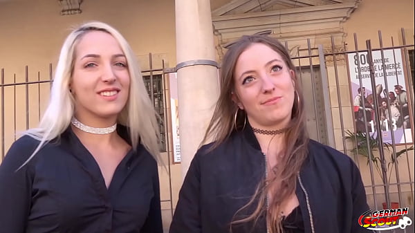 German Scout - Two Crazy Teens Talk To Ffm Threesome Street Casting Sex thumbnail