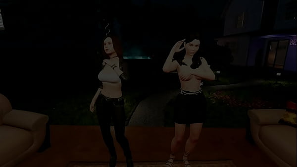 Nonton House Party Threesome With Brunettes thumbnail