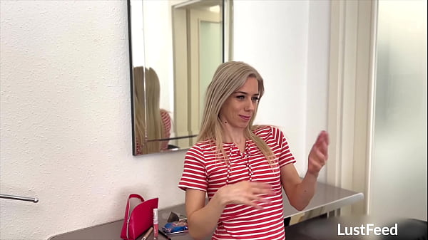 Petite blondie nesty fucks and sucks in her hotel room