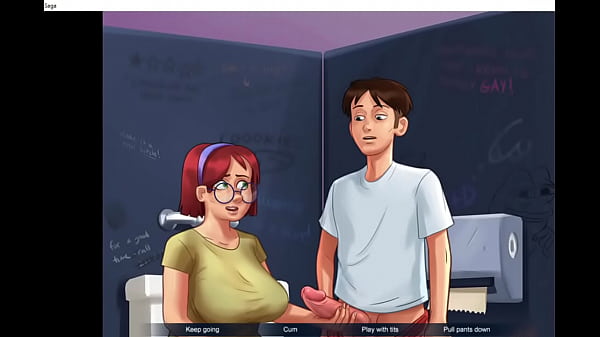 School handjob 