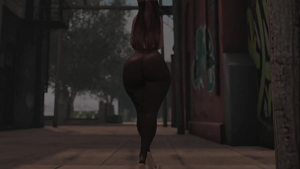 Swaying hips in see through tights in public second life 