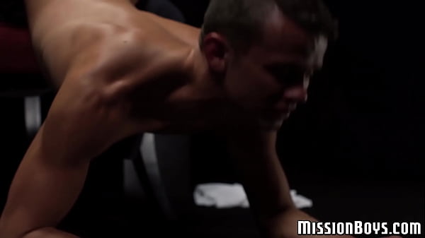 Play MP4 - Hot and sexy twink loves being spanked before dildo play