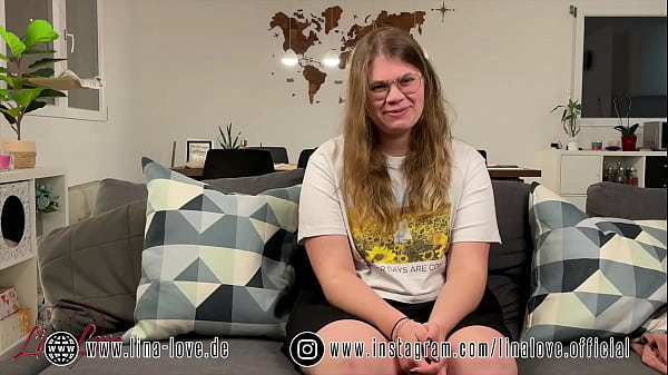 So nerv&ouml;s 18 j&auml;hrige lina love filmt sich zum ersten mal das ist sie