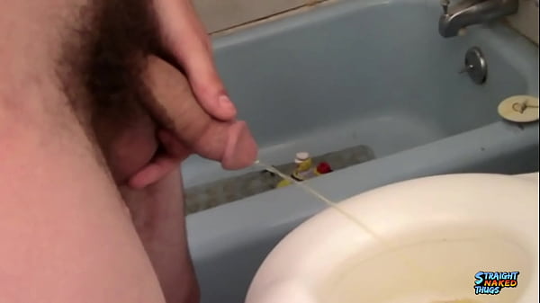 StraightNakedThugs Chad Turner Enjoys Chilling And Releasing Hot Piss And Cum