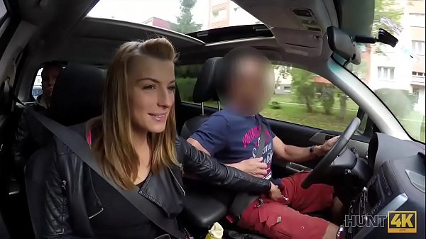 HUNT4K Hottie has crazy sex_for money in thestrangers car