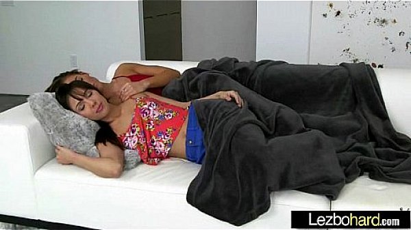 Lesbian Girls (Jenna Sativa & Val Midwest) Play With Their Bodies On Cam movie-18 